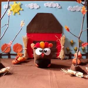 Stuffed Owl/Thanksgiving Table Decor/Stuffed Turkey/Kids Thanksgiving/Fall Owl/Cute Thanksgiving/Turkey/Thanksgiving Turkey/Turkey Decor/Owl