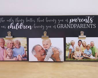 grandparents frame etsy