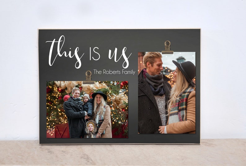 THIS IS US Family Photo Frame Gift for Family Housewarming Etsy