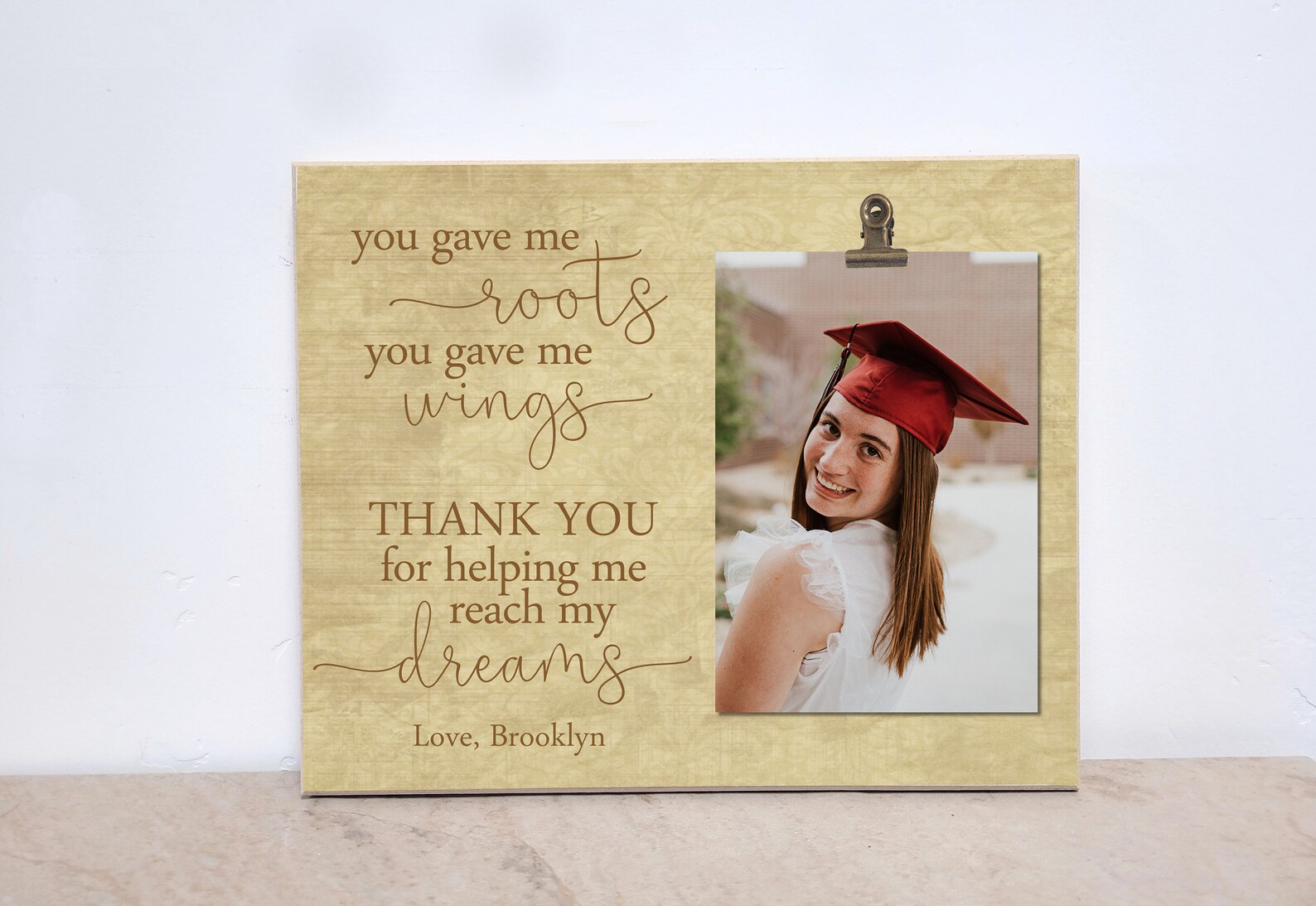 Class of 2021 Graduation Picture Frame Thank You Gift for Etsy