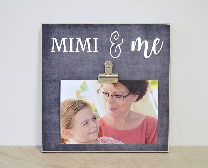 Personalized mommy and Me Photo Frame Gift for Mom Etsy