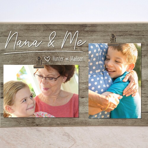 Nanny Frame Grandma Gift Personalized Picture Frame Gift for Etsy