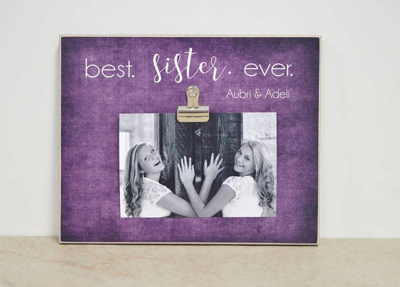 Personalized Photo Frame Gift For Aunt Best. Aunt. Ever. Etsy