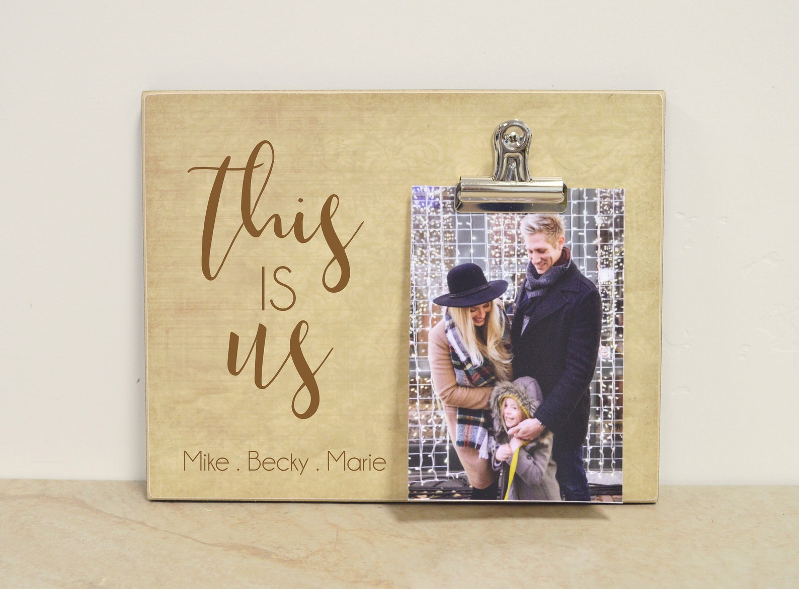 This is Us Personalized Photo Frame Anniversary Gift for Etsy