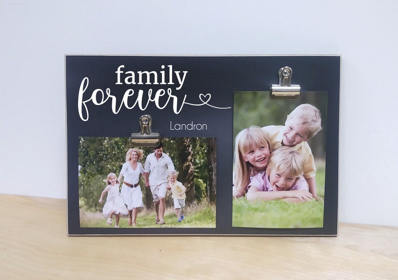 Family Photo Frame Custom Picture Frame Personalized Gift Etsy