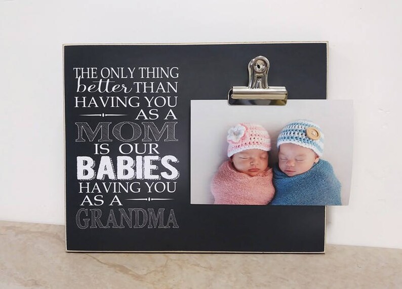 Twins Pregnancy Announcement Reveal Custom Image 0