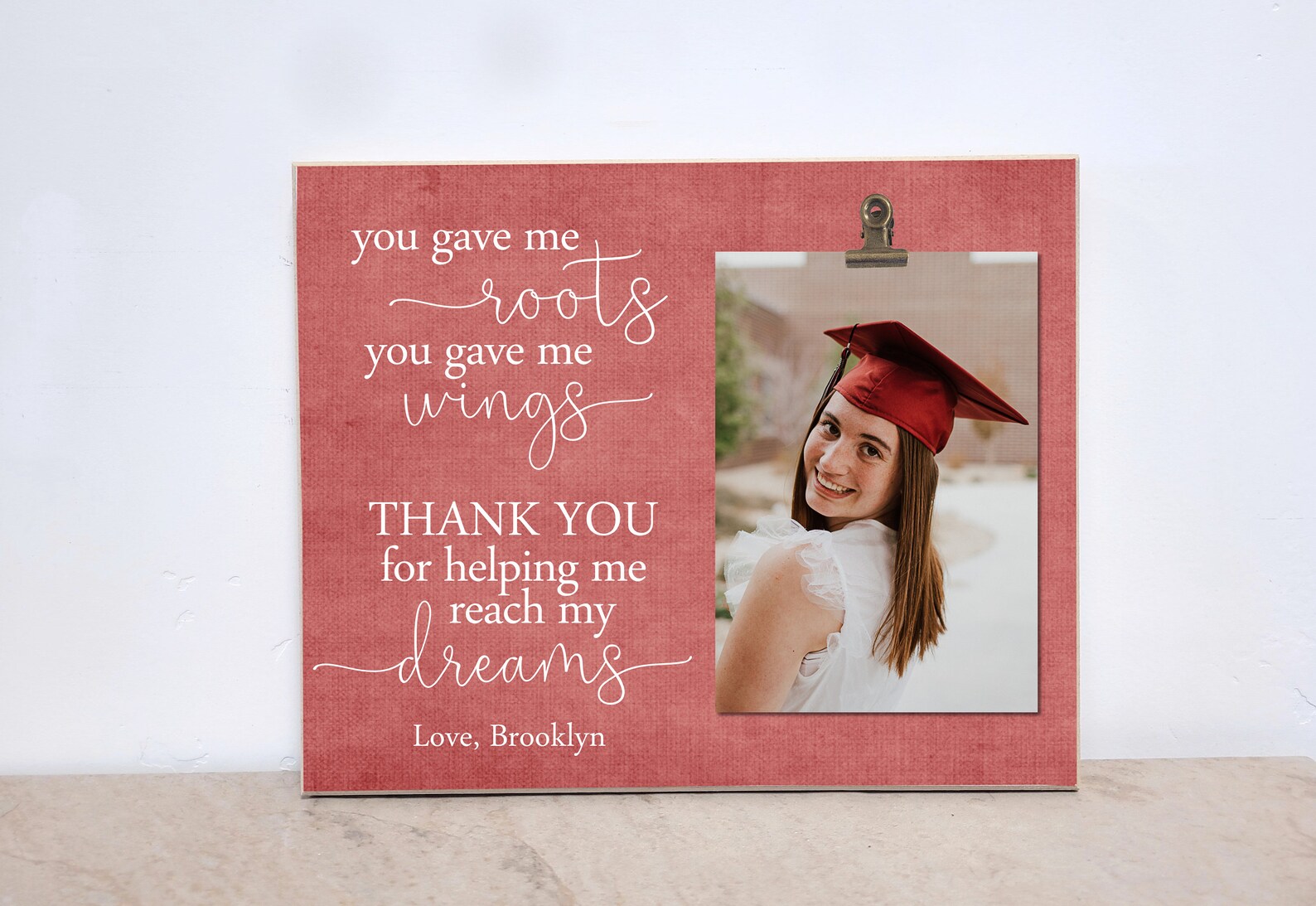Class of 2021 Graduation Picture Frame Thank You Gift for Etsy