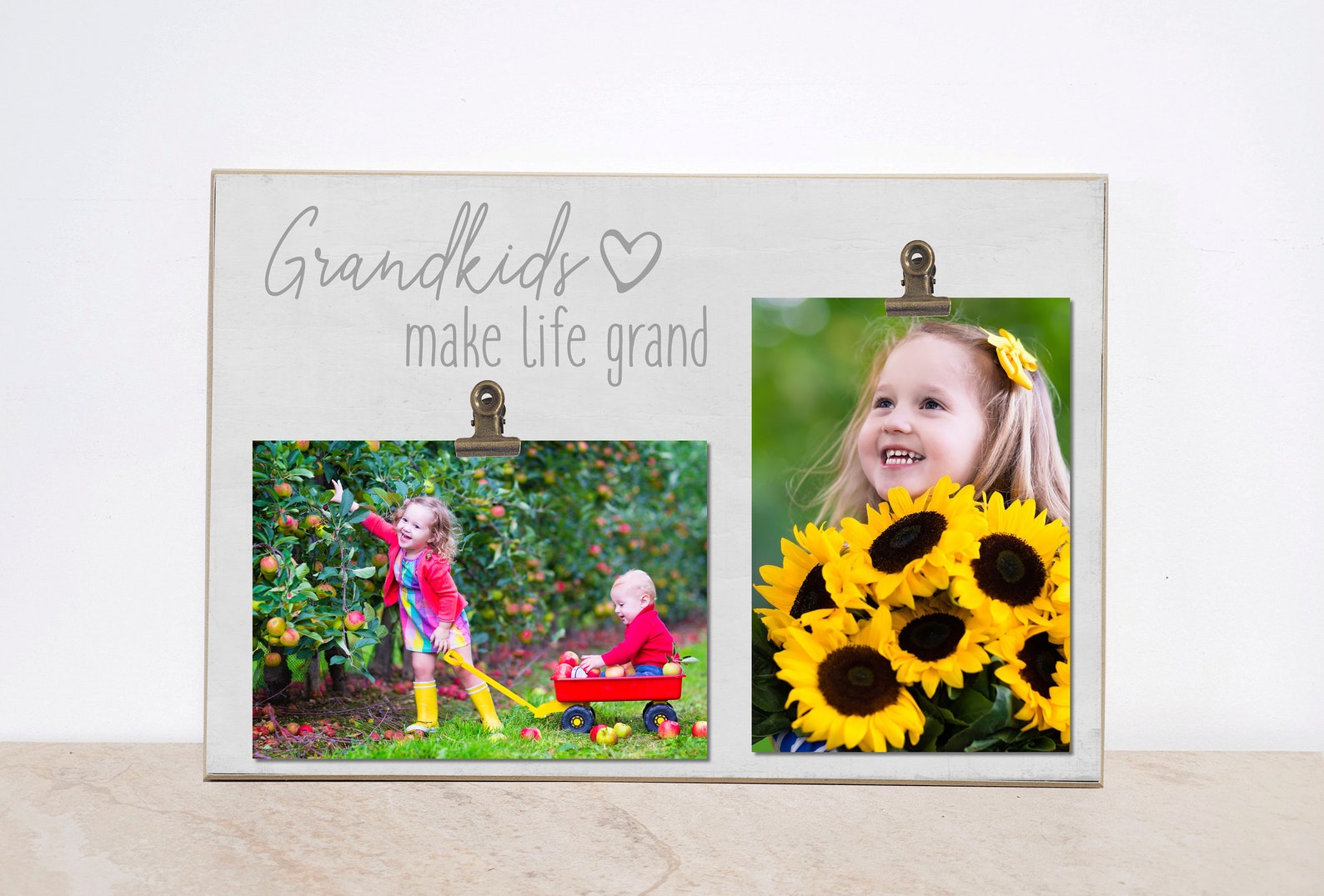 Grandparents Picture Frame Grandchildren Photo Frame Etsy