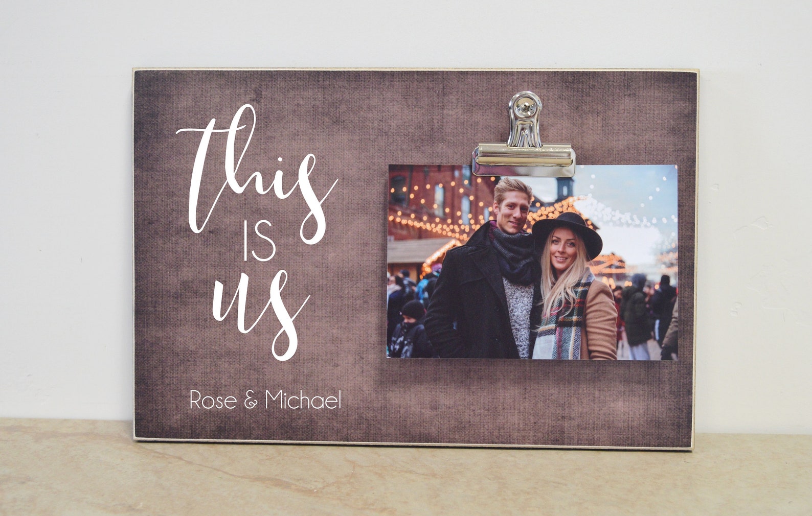 This is Us Personalized Photo Frame Anniversary Gift for Etsy