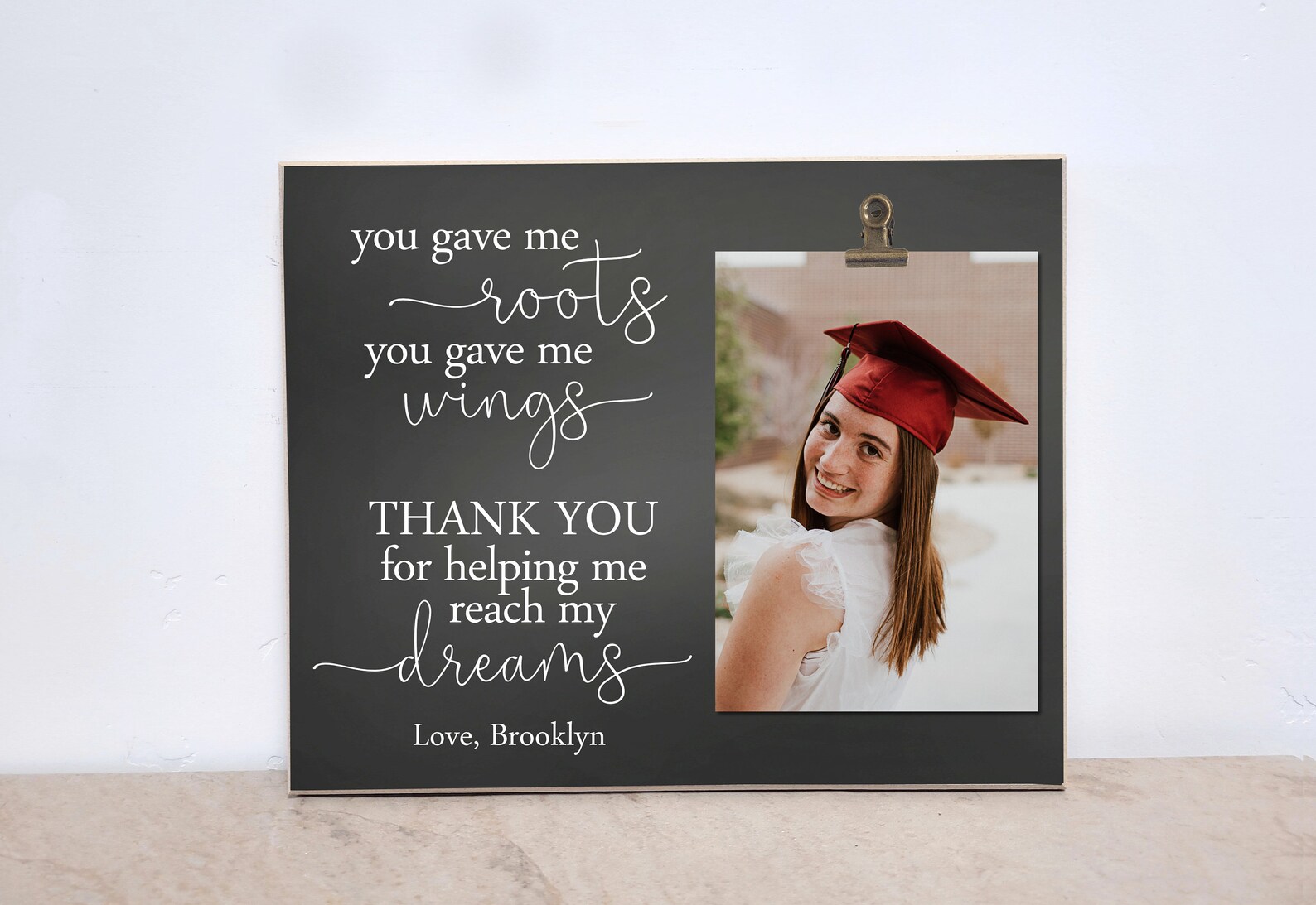 Class of 2021 Graduation Picture Frame Thank You Gift for Etsy