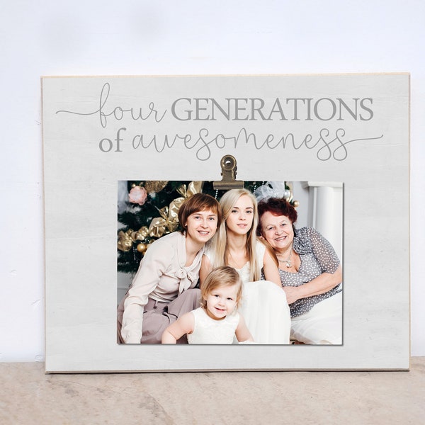 8x10 Four Generations Picture Frame Etsy