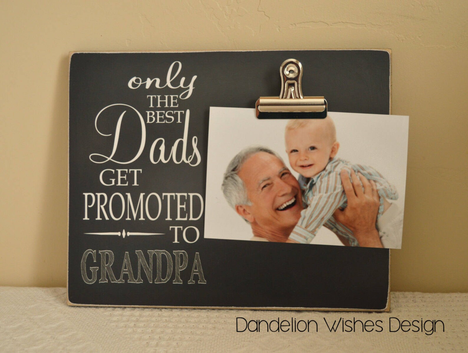 Grandpa Picture Frame Gift for Grandpa best Dads Get Etsy