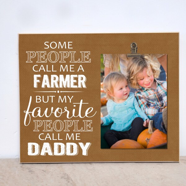 Farmer Picture Frame Etsy