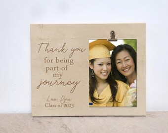 Thank You for Being a Part of My Journey Frame - Etsy