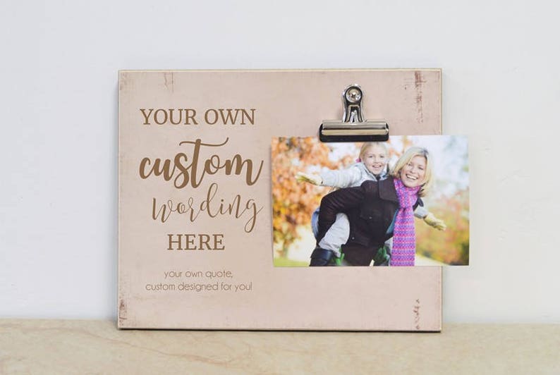 Custom Design Photo Frame Create Your Own Frame Personalized Etsy