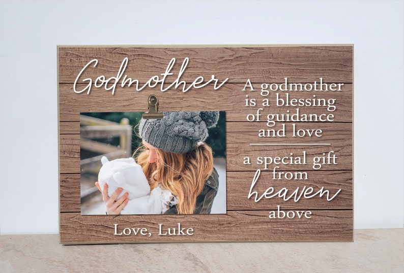 Godparent Gift Thank You Gift for Godparents Godparents Are Etsy