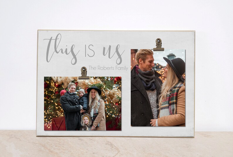 THIS IS US Family Photo Frame Gift for Family Housewarming Etsy