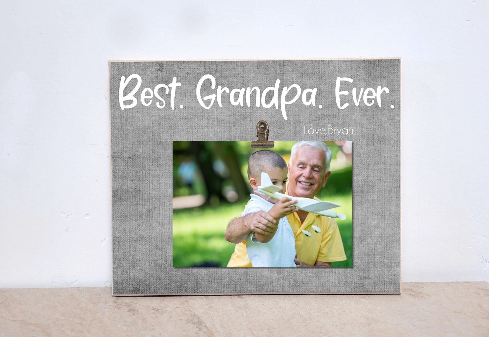 Brothers Photo Frame Personalized Valentine Gift for Brother Etsy