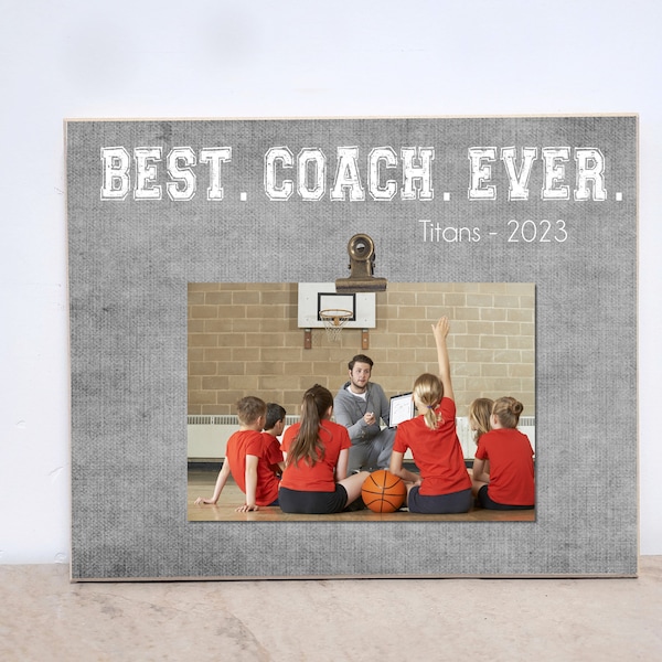 Coach Picture Frame Etsy