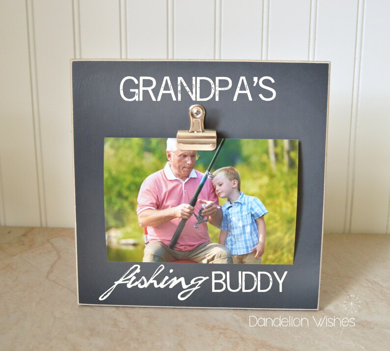 Father's Day Gift For Grandpa Custom Picture Frame Etsy