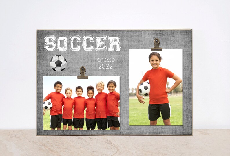 Football Photo Frame Team Picture Frame Football Gift Etsy