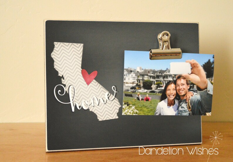 Housewarming Gift Custom Photo Frame Gift for Friend Etsy