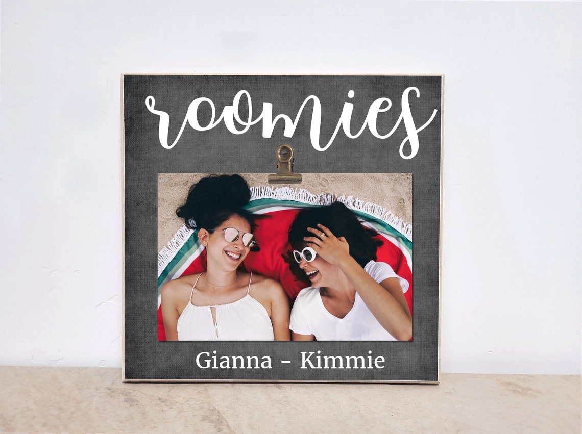 Roomies Personalized Photo Frame Custom Picture Frame Etsy