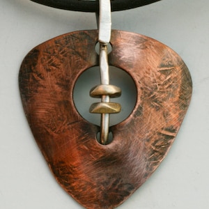 Copper &#39;Contentment&#39; Necklace