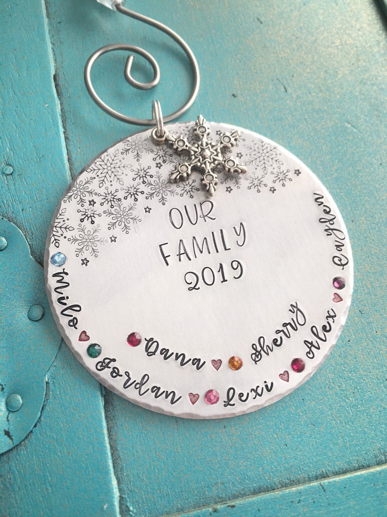 Personalized 2021 Blended Family Christmas Holiday