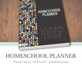 Printable Homeschool Planner, Homeschooling Printable