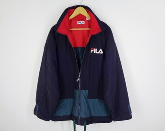 Items similar to Fila Windbreaker Vintage Fila Jacket Fila Items similar to Fila Windbreaker Vintage Fila Jacket Fila
