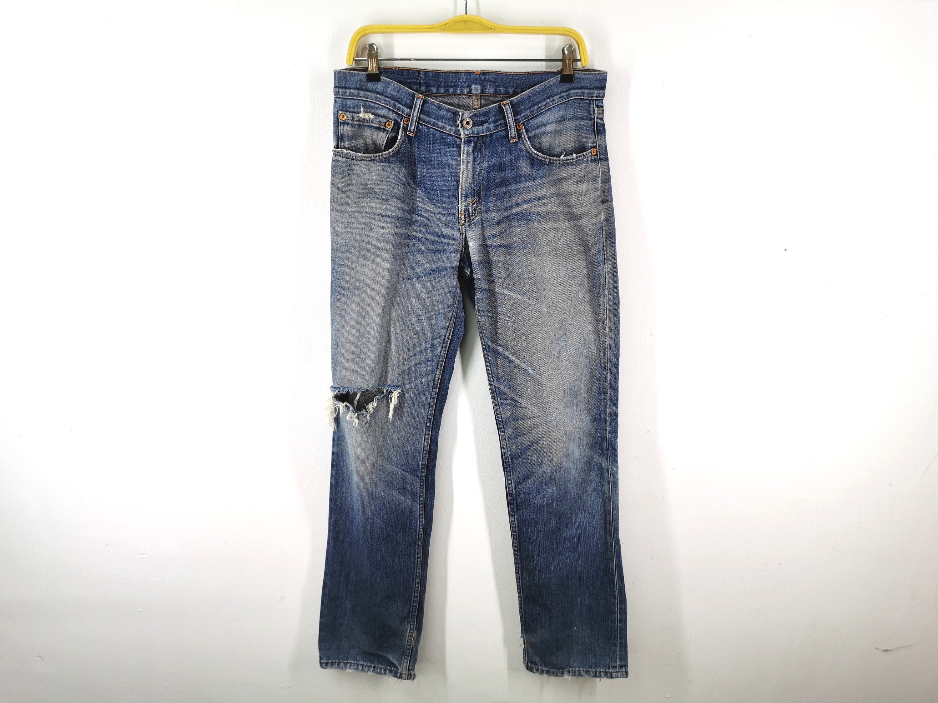 Levis 552 Jeans Distressed Destroy Vintage Size 32 Levis 552 | Etsy