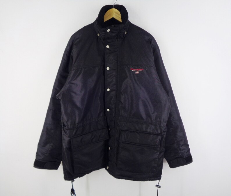 Lauren Polo M Jacket Vintage Ralph Size Winter Mens Windbreaker Sport wOm0vN8n