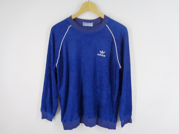 Adidas Sweatshirt Distressed Vintage Adidas Pullov