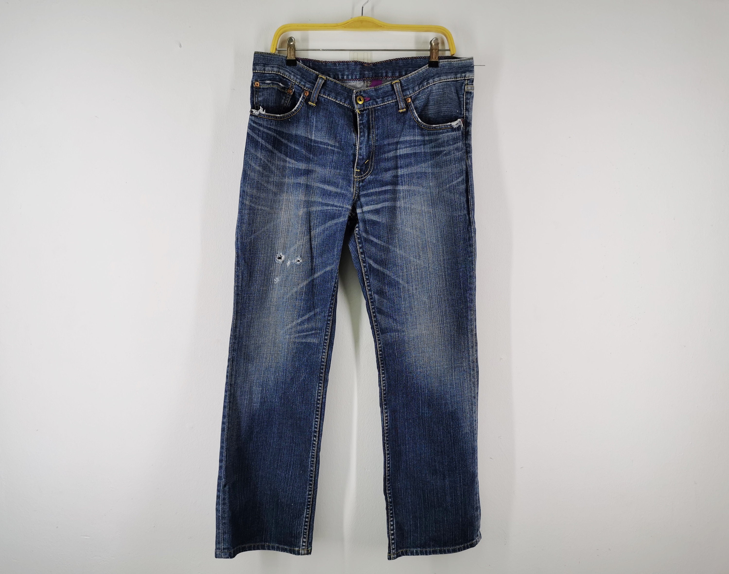 Levis 507 Jeans Distressed Vintage Size 36 Levis 507 Denim | Etsy