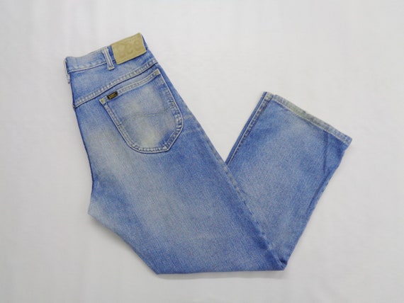 Lee Jeans Distressed Vintage Lee Denim Pants Lee V