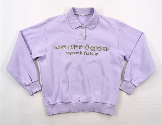 Courreges Sweatshirt Vintage Courreges Pullover Vi