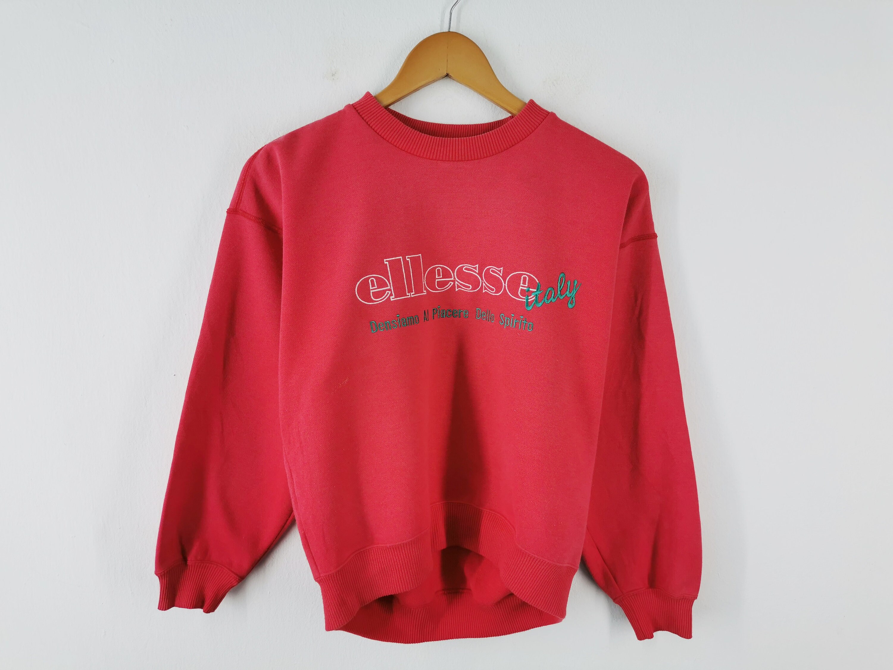 Ellesse Sweatshirt Vintage Size Jaspo S Ellesse Pullover 90s | Etsy