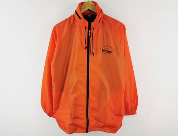 Hanes Jacket Vintage Hanes Windbreaker Hanes Windb
