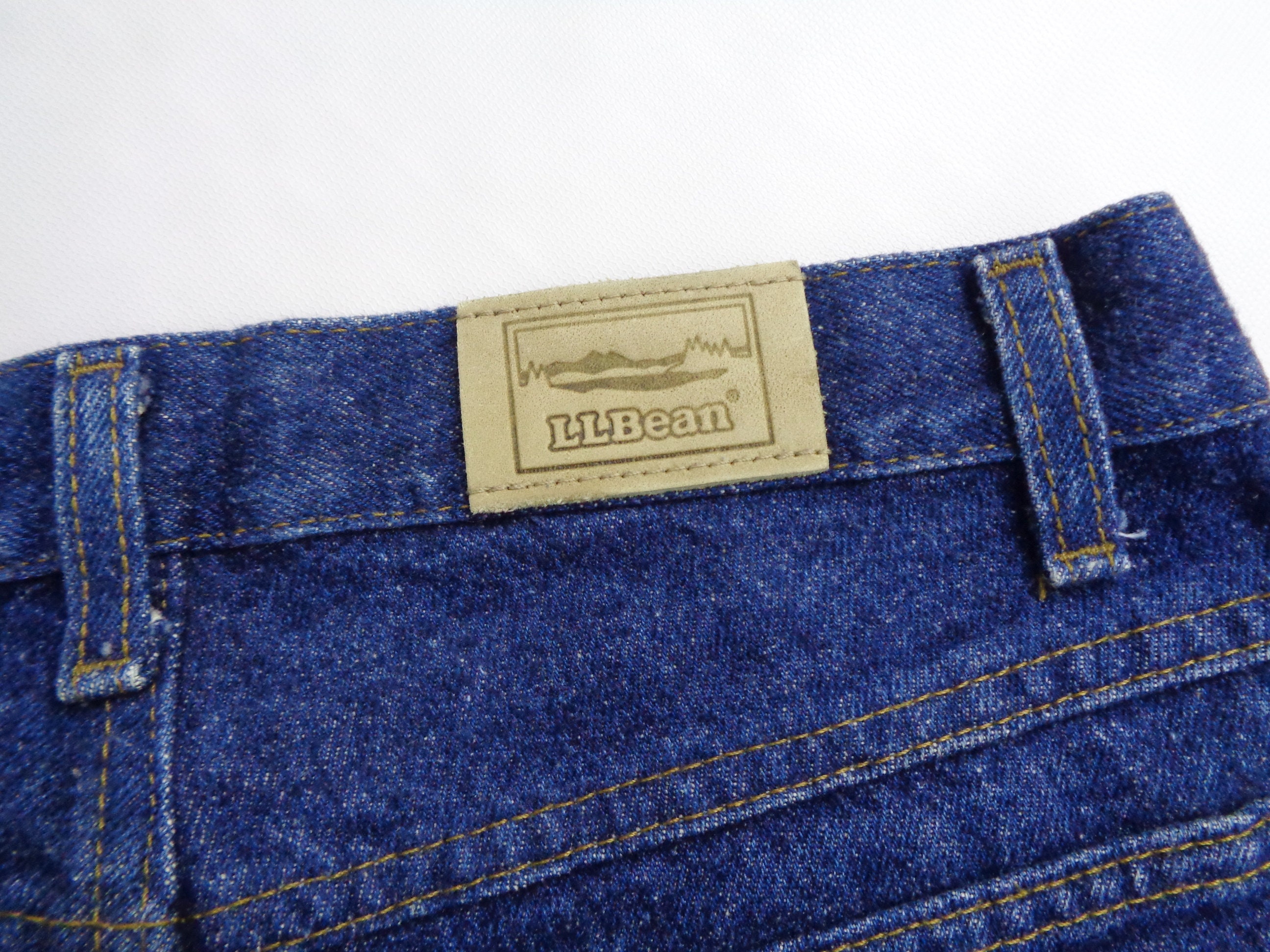 LL Bean Jeans Vintage Size 30 L.L. Bean Vintage Denim Pants LL | Etsy