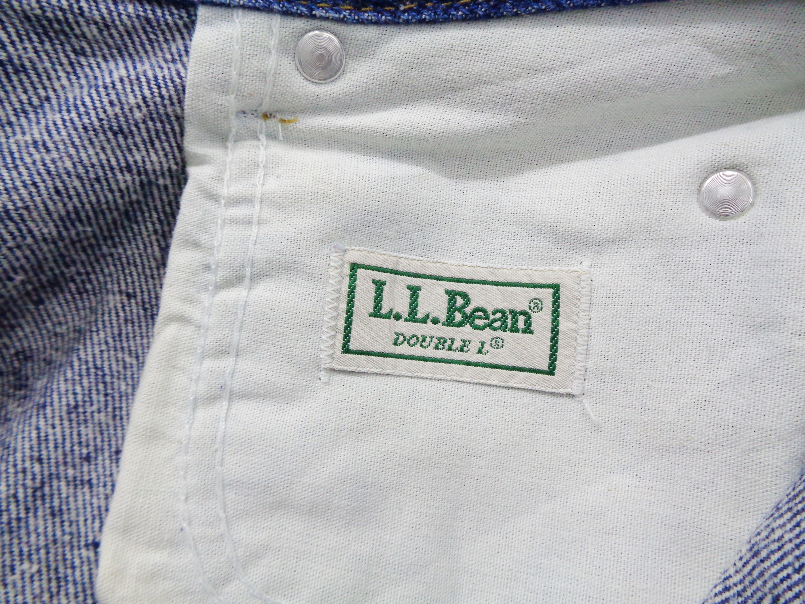 LL Bean Jeans Vintage Size 30 L.L. Bean Vintage Denim Pants LL Etsy