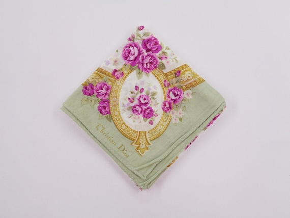 Christian Dior Handkerchief Vintage Christian Dior