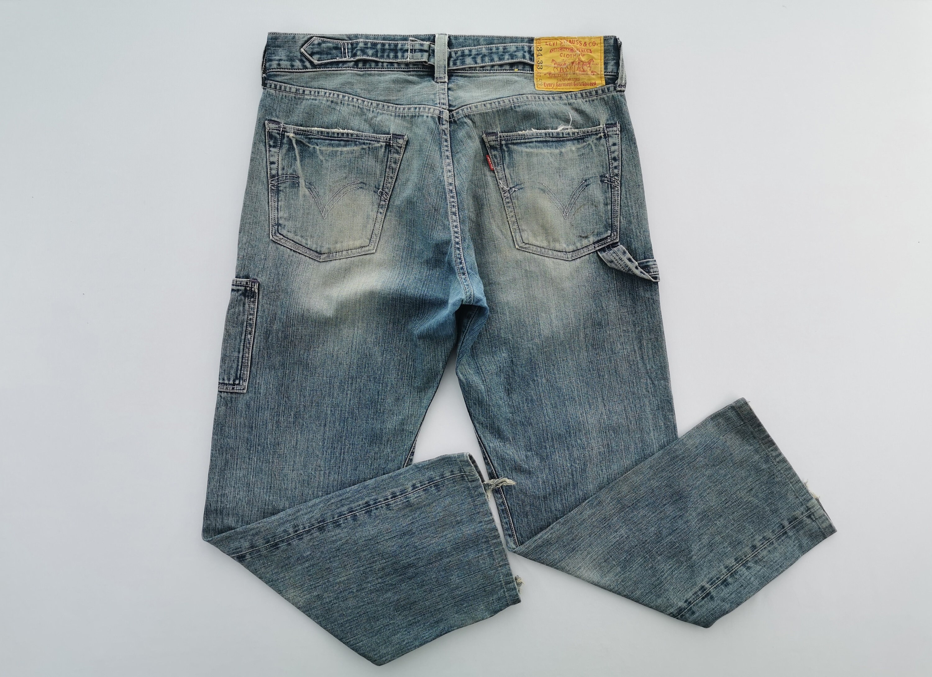 Levis 503 Jeans Distressed Size 34 