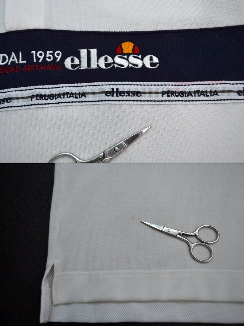 Ellesse Shirt Vintage Ellesse Casual Shirt Ellesse Vintage Polo Shirt Mens Size S