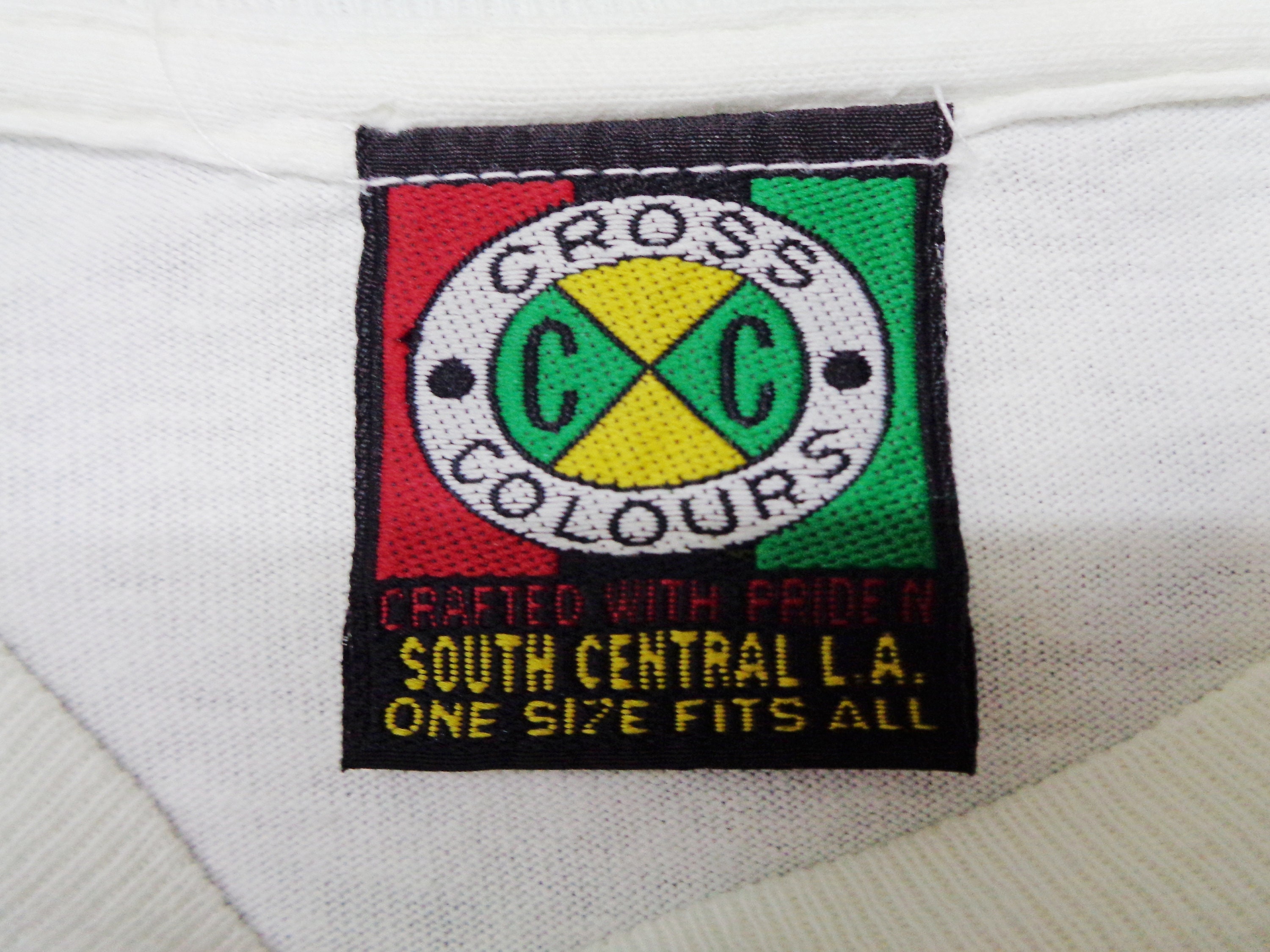 Cross Colours Shirt Vintage One Size Fits All Cross Colours T | Etsy