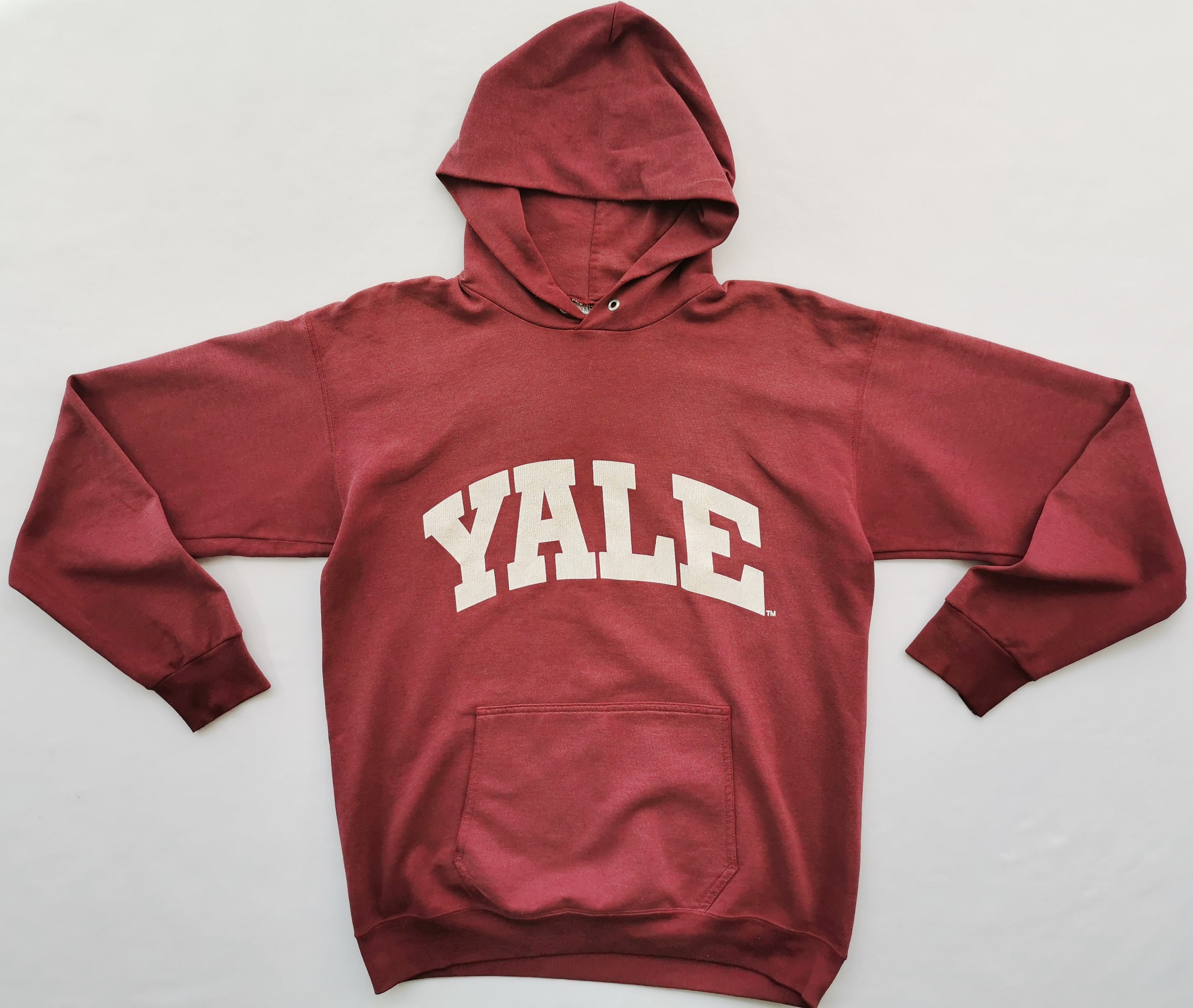 Yale University Hoodie Vintage Yale Pullover Yale Made In USA Etsy