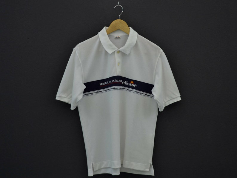 Ellesse Shirt Vintage Ellesse Casual Shirt Ellesse Vintage Polo Shirt Mens Size S