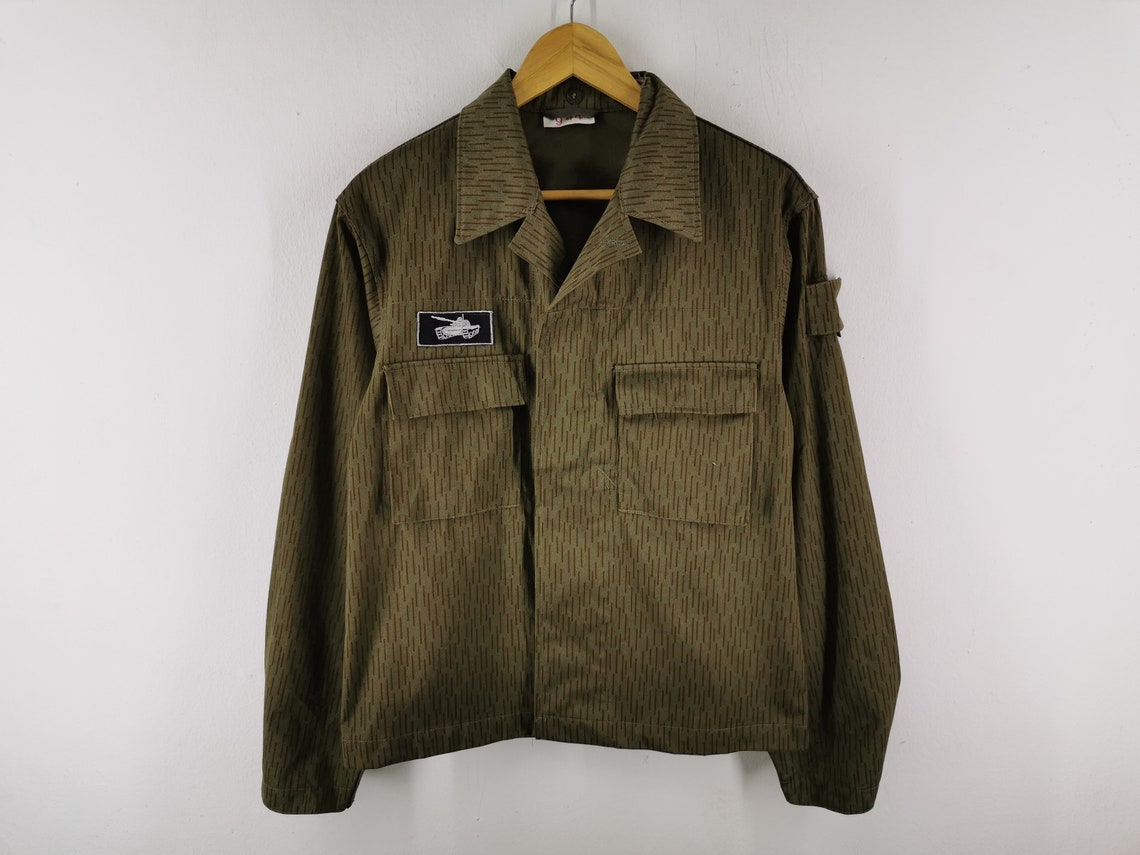 East German Military Jacket Vintage East German Jacket East Etsy