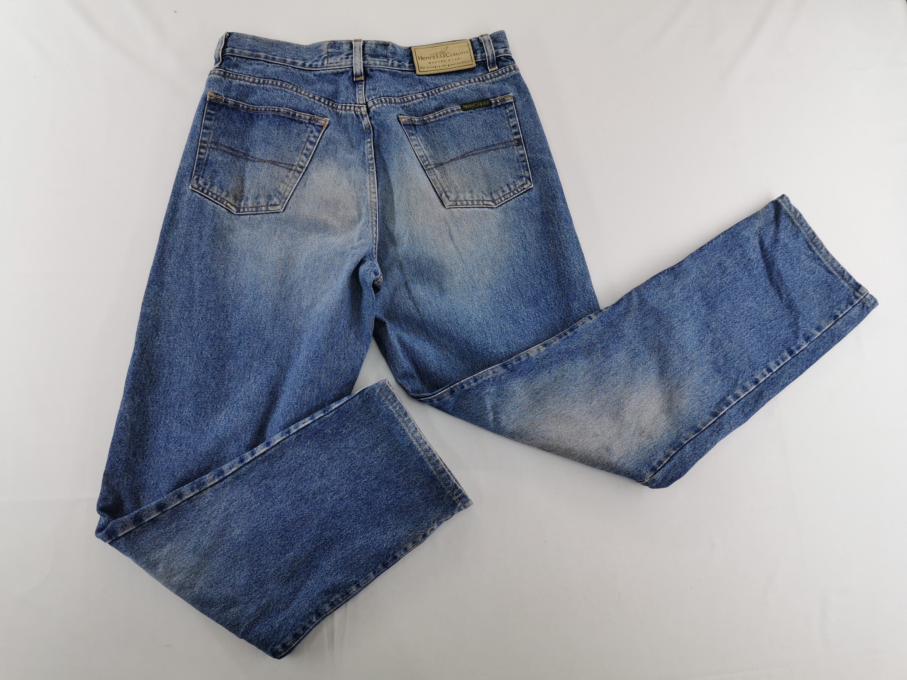 Henry Cottons Jeans Distressed Vintage Size 50 Henry Cottons | Etsy