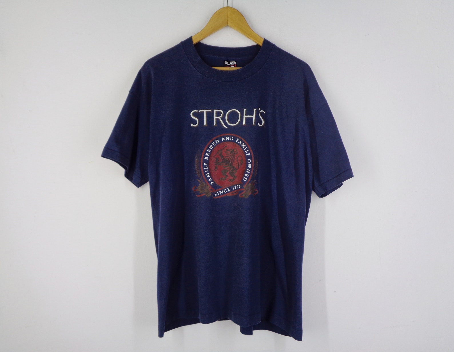 Stroh's Shirt Vintage Stroh's Vintage 90s T Shirt | Etsy